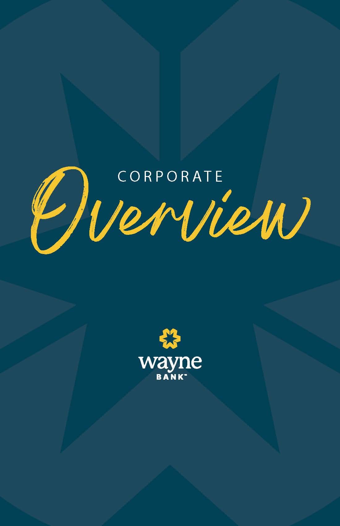 Corporate Overview cover image