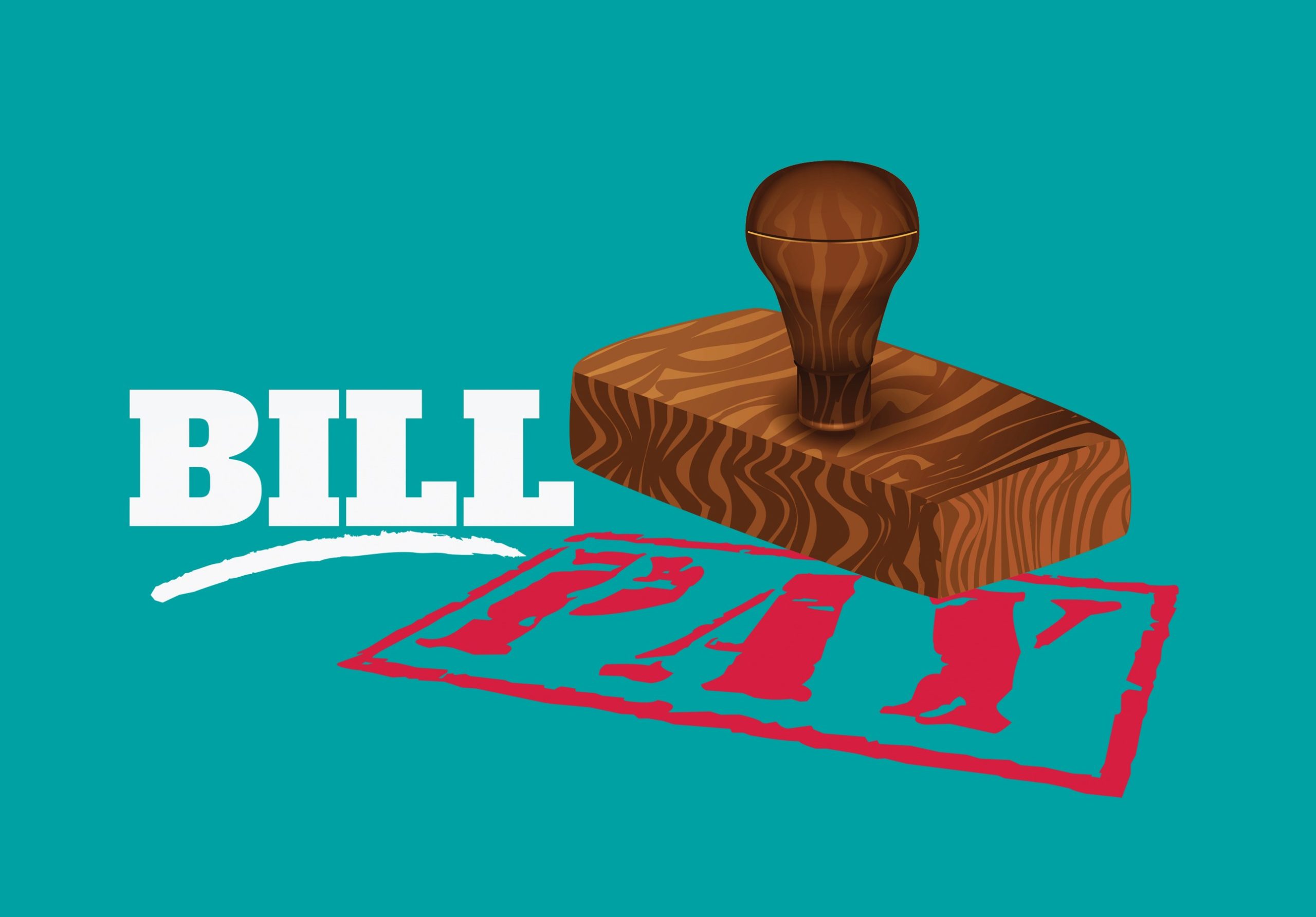 BillPay - Stamp Logo