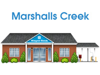 Marshalls Creek branch