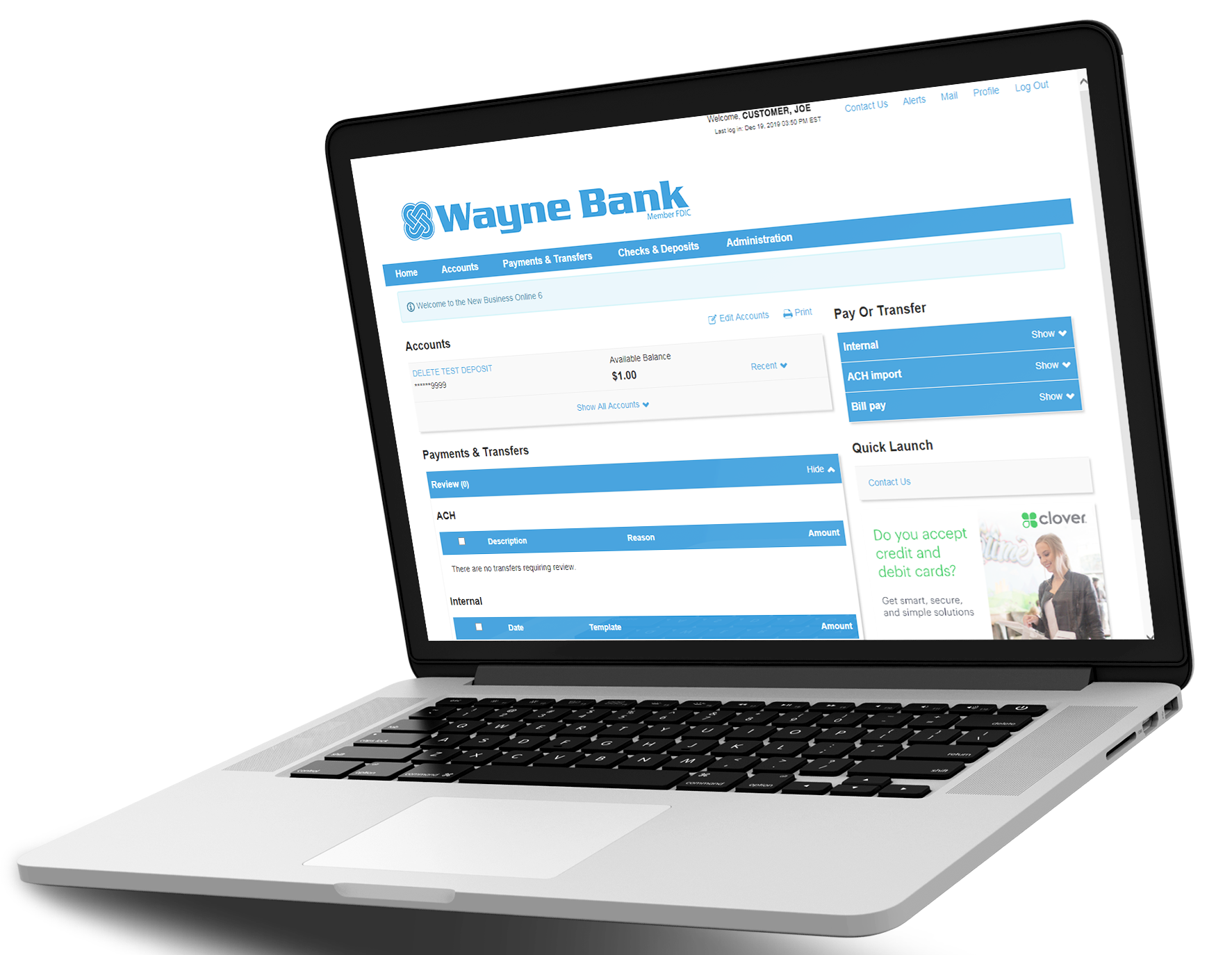 Online Bank Account, Personal Banking