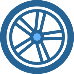 Automobile Wheel Icon