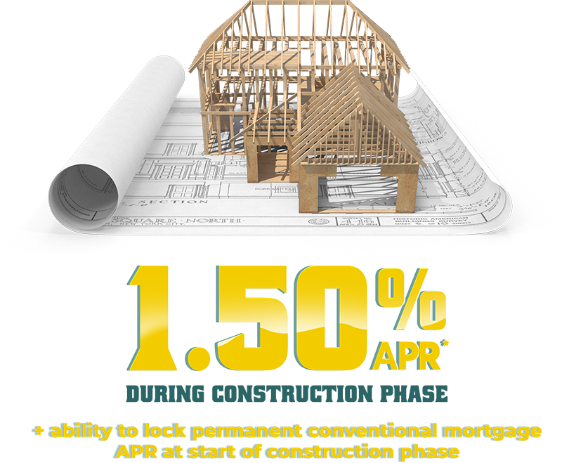 1.50% APR Construction Rate