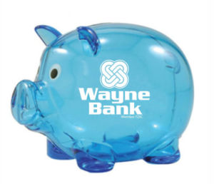 Wayne Bank Piggy Bank
