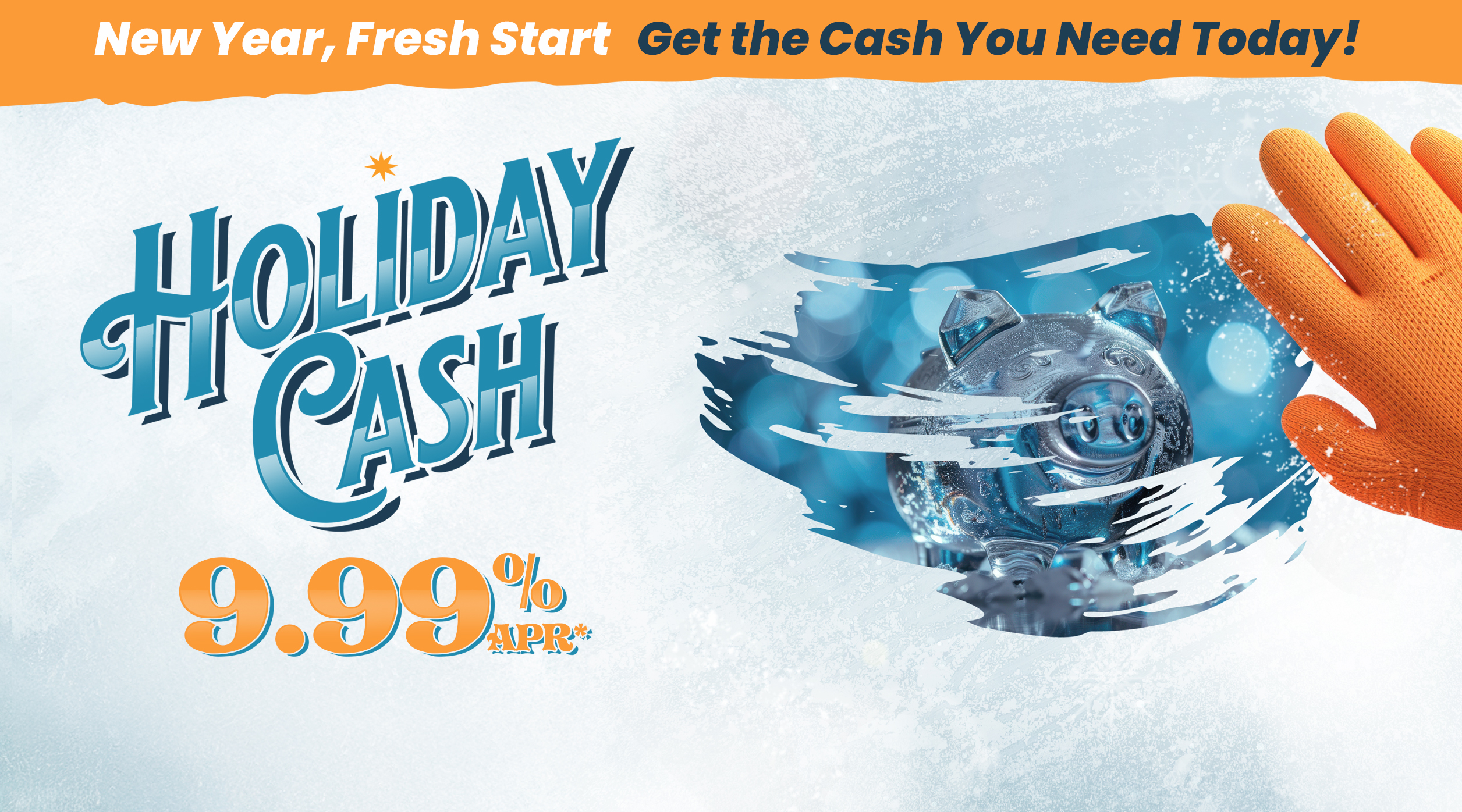 Holiday Cash 2025 Banner Design